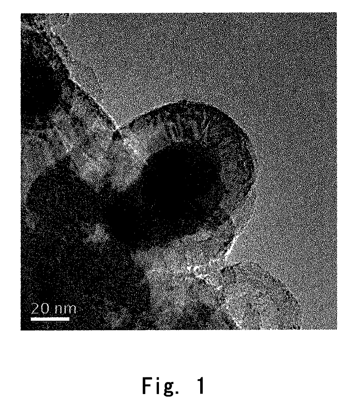 Liquid-crystalline polymer composition containing nanostructured hollow-carbon material and molded article thereof