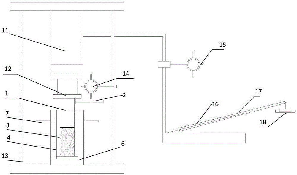 A preparation method of a dislocation zone sample reflecting the stress state of the original rock