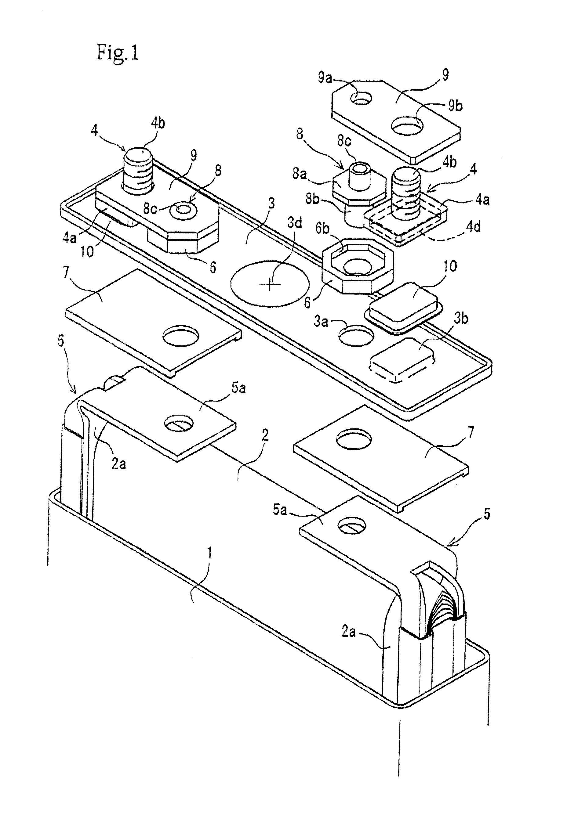 Battery and method of manufacturing the same