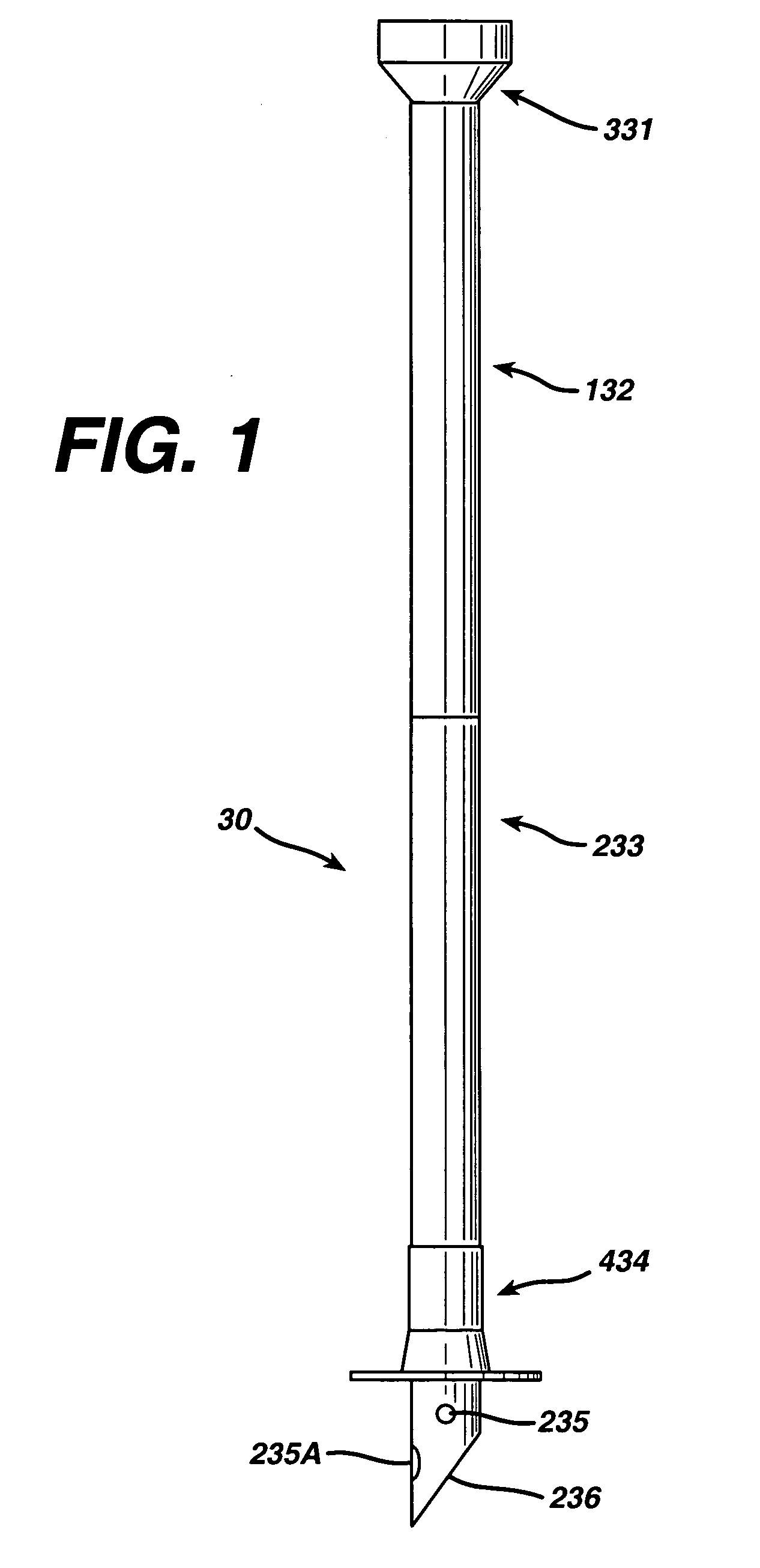 Medical device for providing access