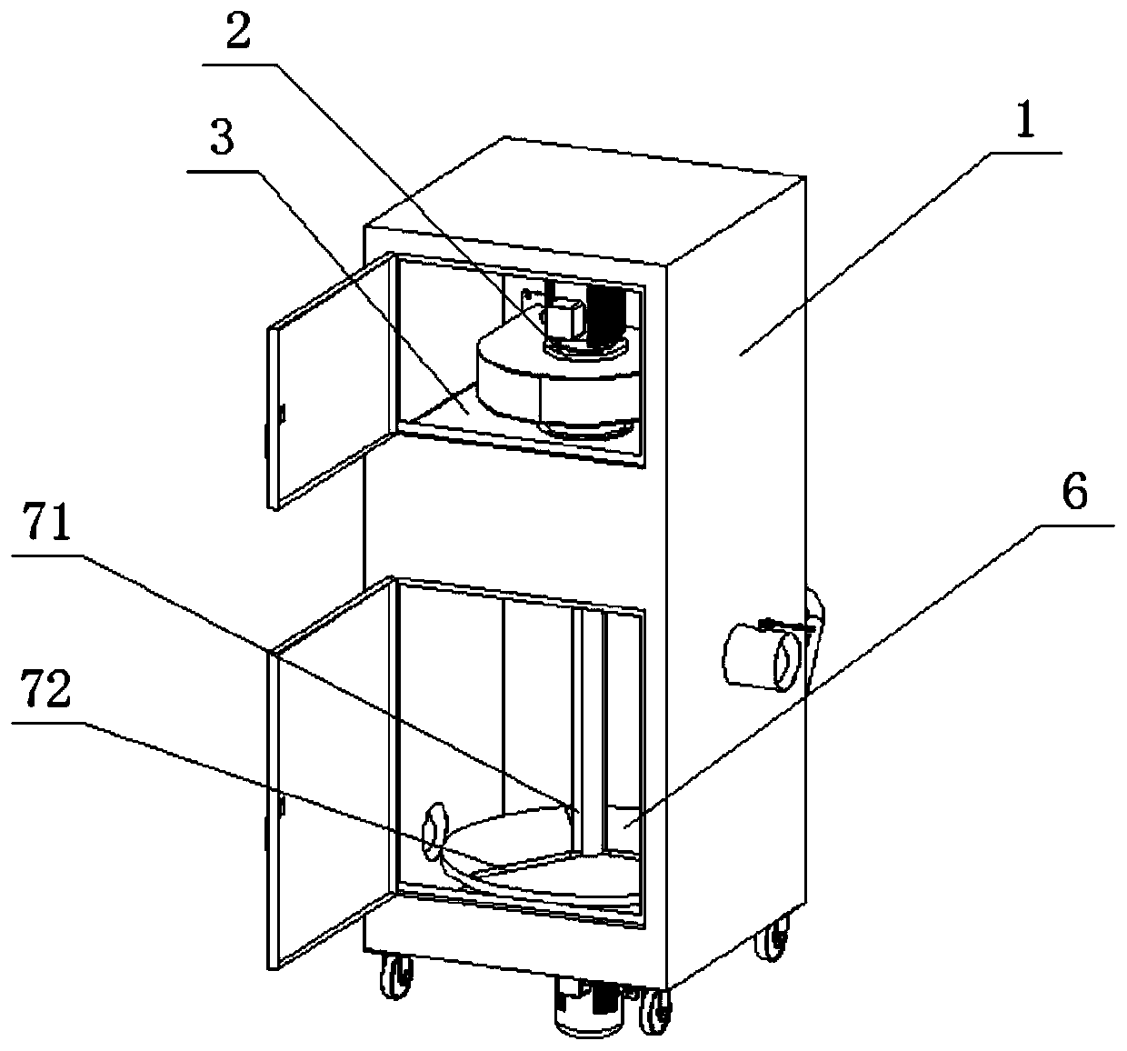 Log treatment process for wood processing