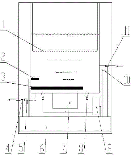 A method and device for constant temperature digital controlled ultrasonic cleaning