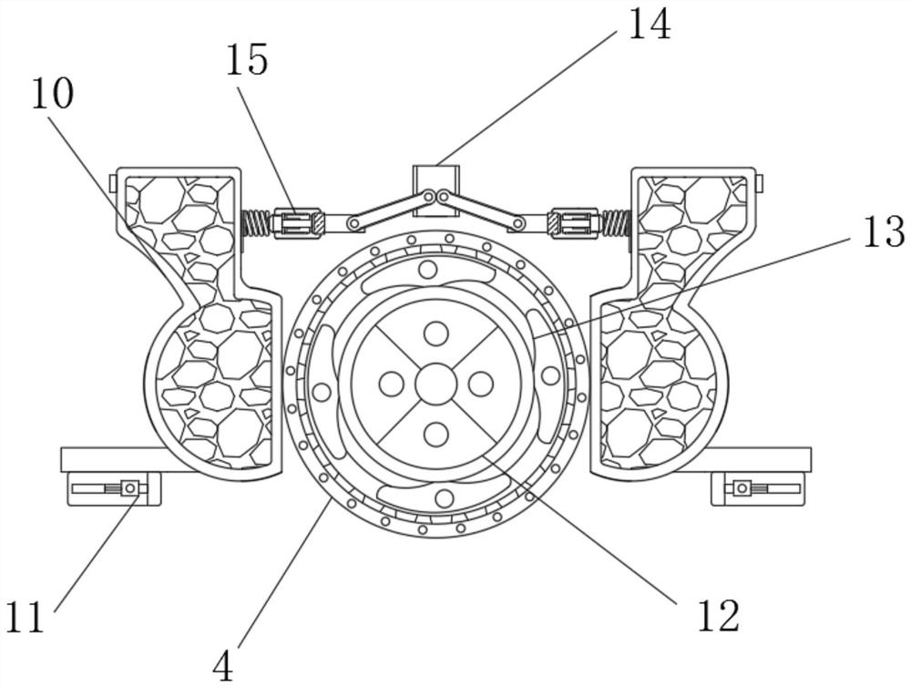 Gas butterfly valve capable of achieving automatic closing through gas backstreaming