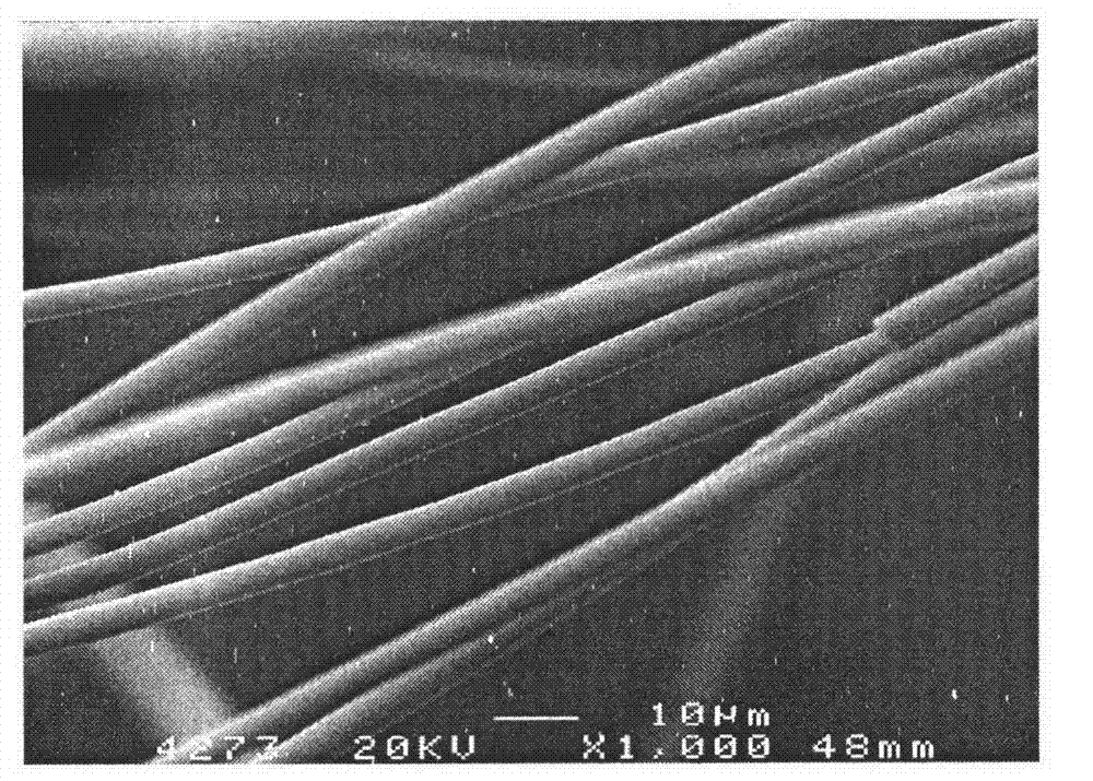 Preparation method of titanium dioxide fibers with photocatalysis function and polycrystalline nanostructure