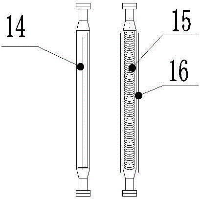 A device and process for producing chlorinated high polymer