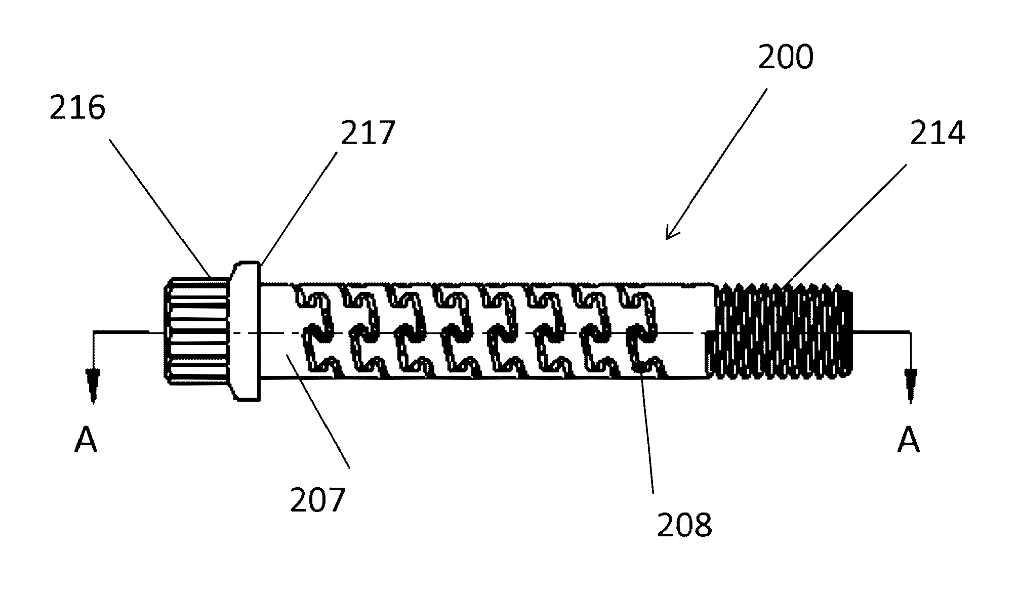 Flexible fastening device for industrial use