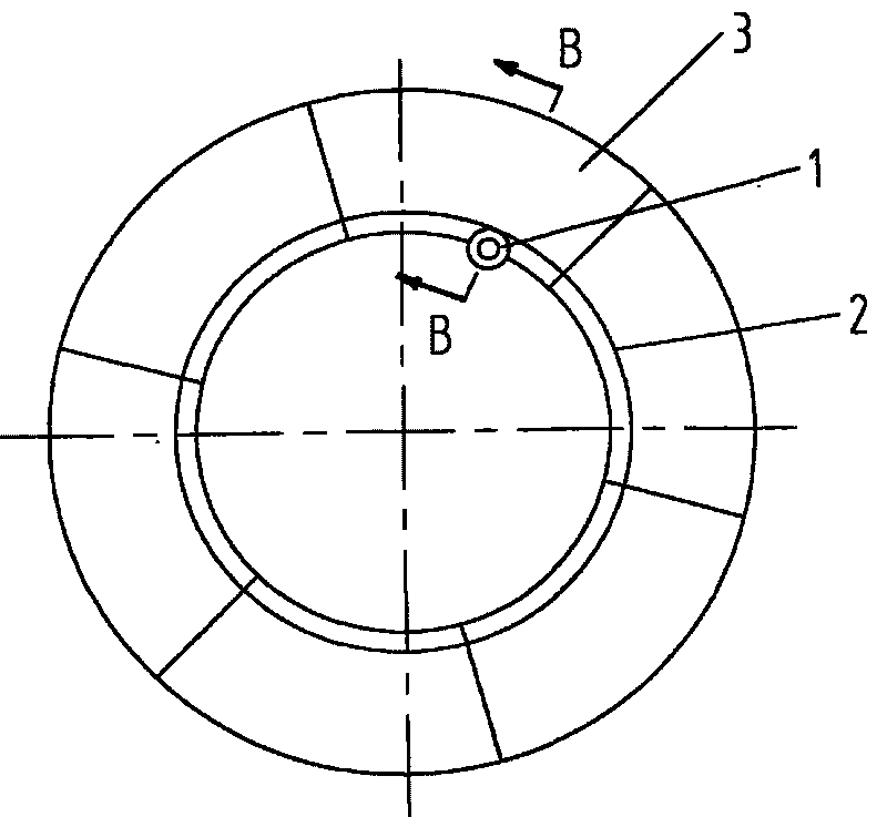 Method for machining steam turbine honeycomb seal with electric sparks