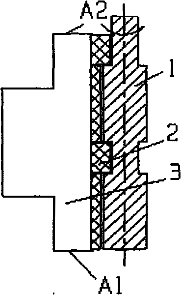 Method for machining steam turbine honeycomb seal with electric sparks