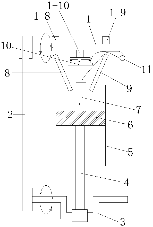 Piezoelectric ignition system of single-cylinder gasoline engine under fixed working condition