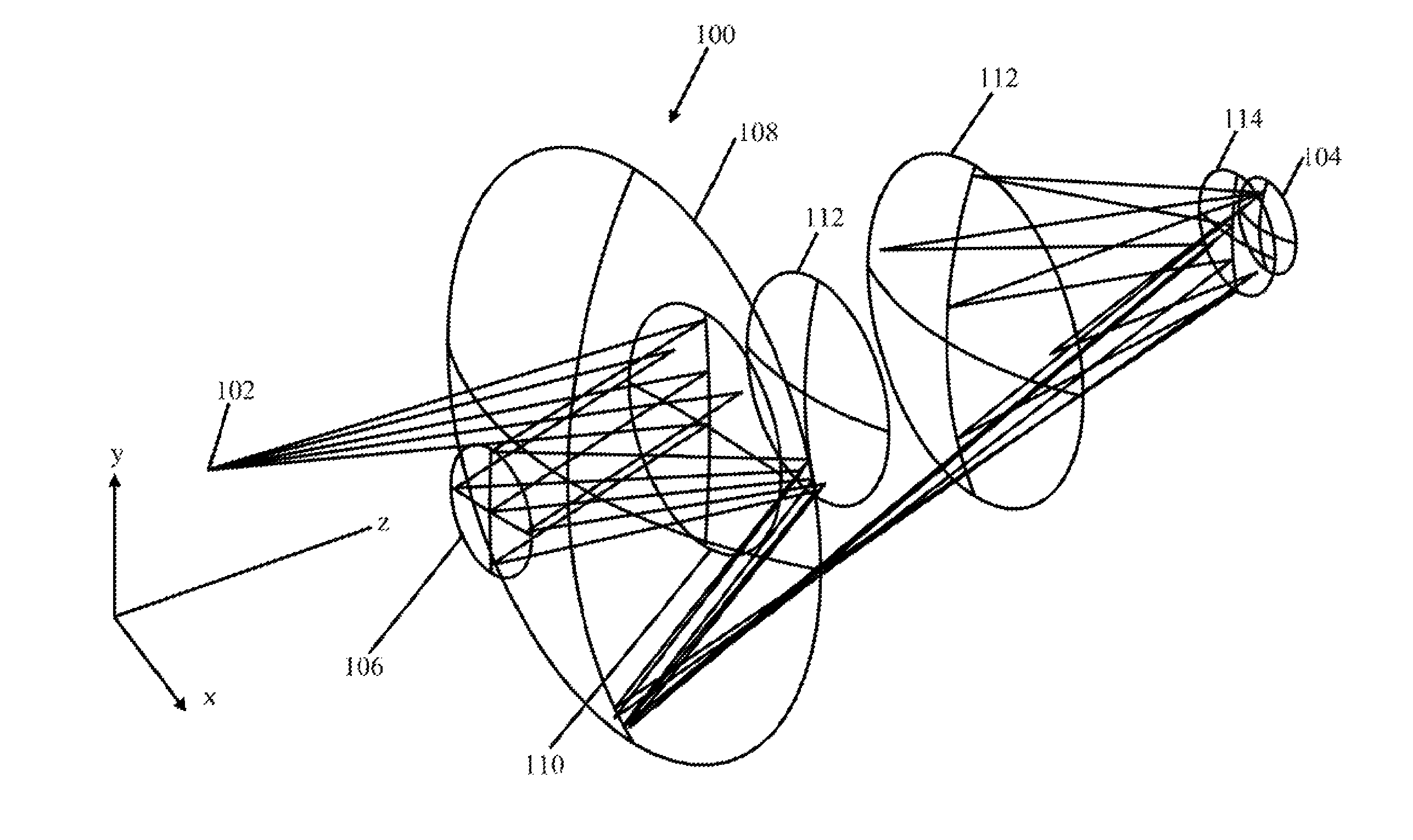 High NA annular field catoptric projection optics using Zernike polynomial mirror surfaces