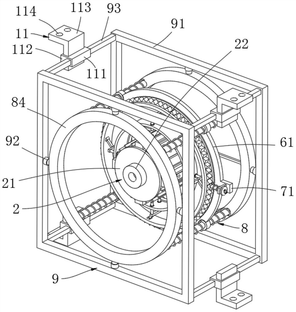 Mounting structure and mounting method of motor shell