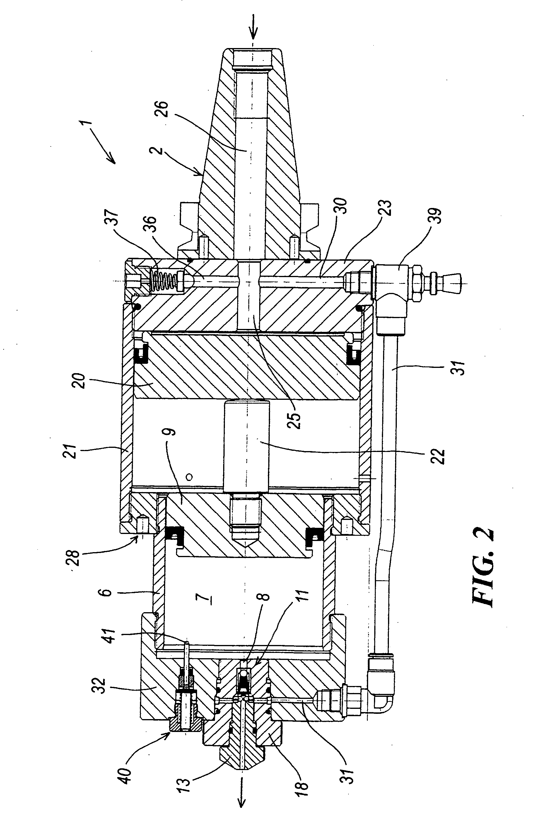 Lubrication device for machine tools