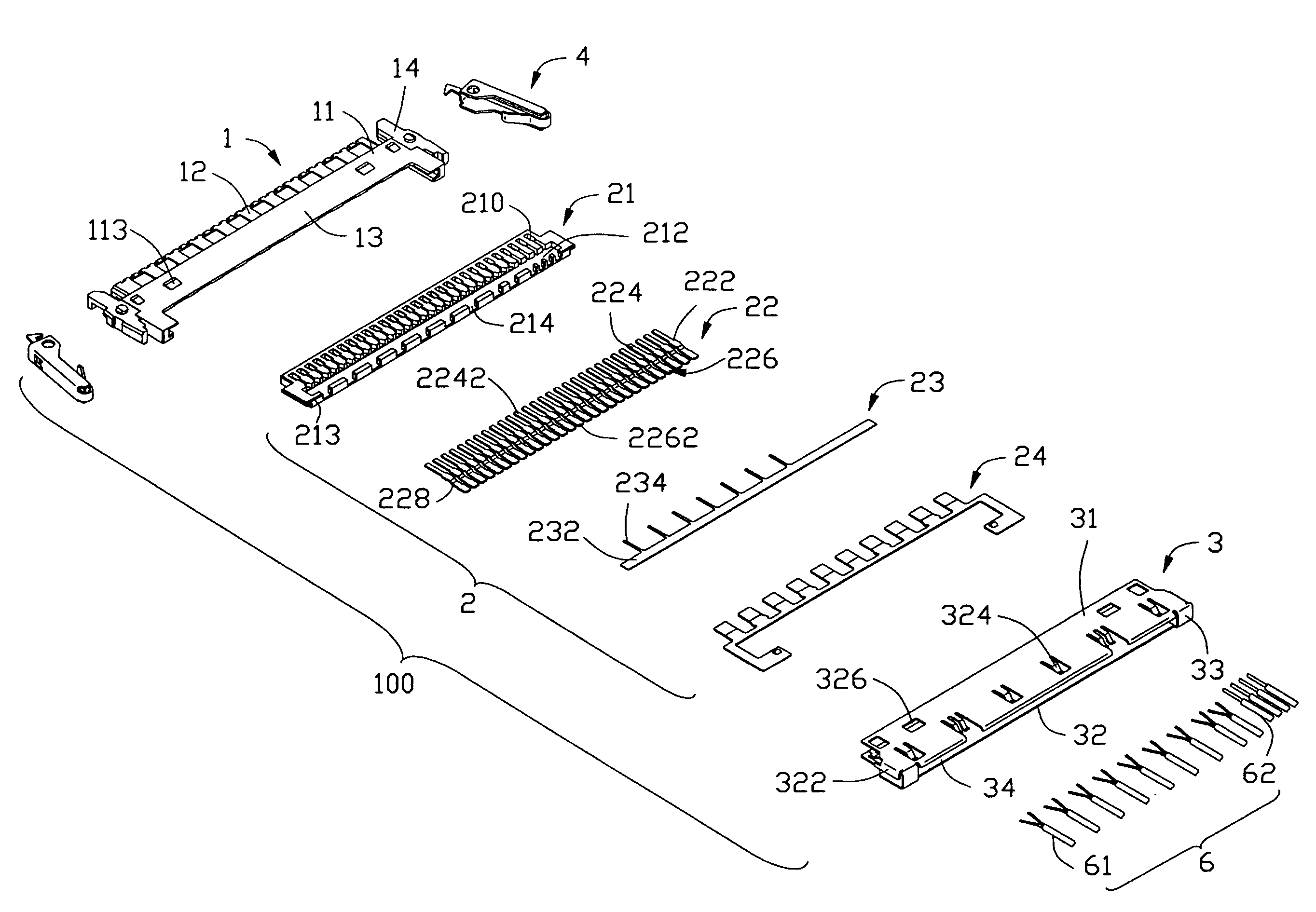 Micro coaxial cable assembly having improved contacts