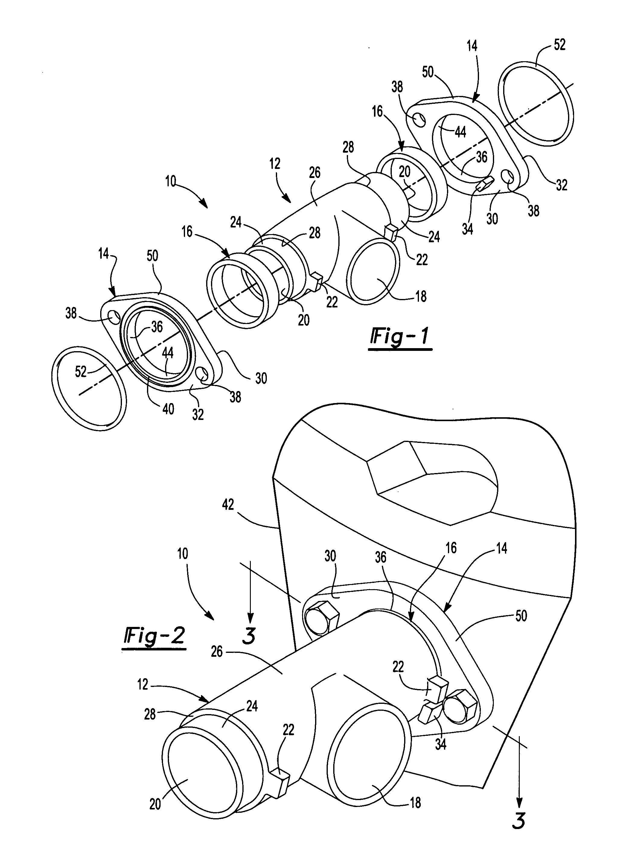 Intake manifold and seal