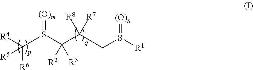 Pesticidal bis-organosulfur compounds