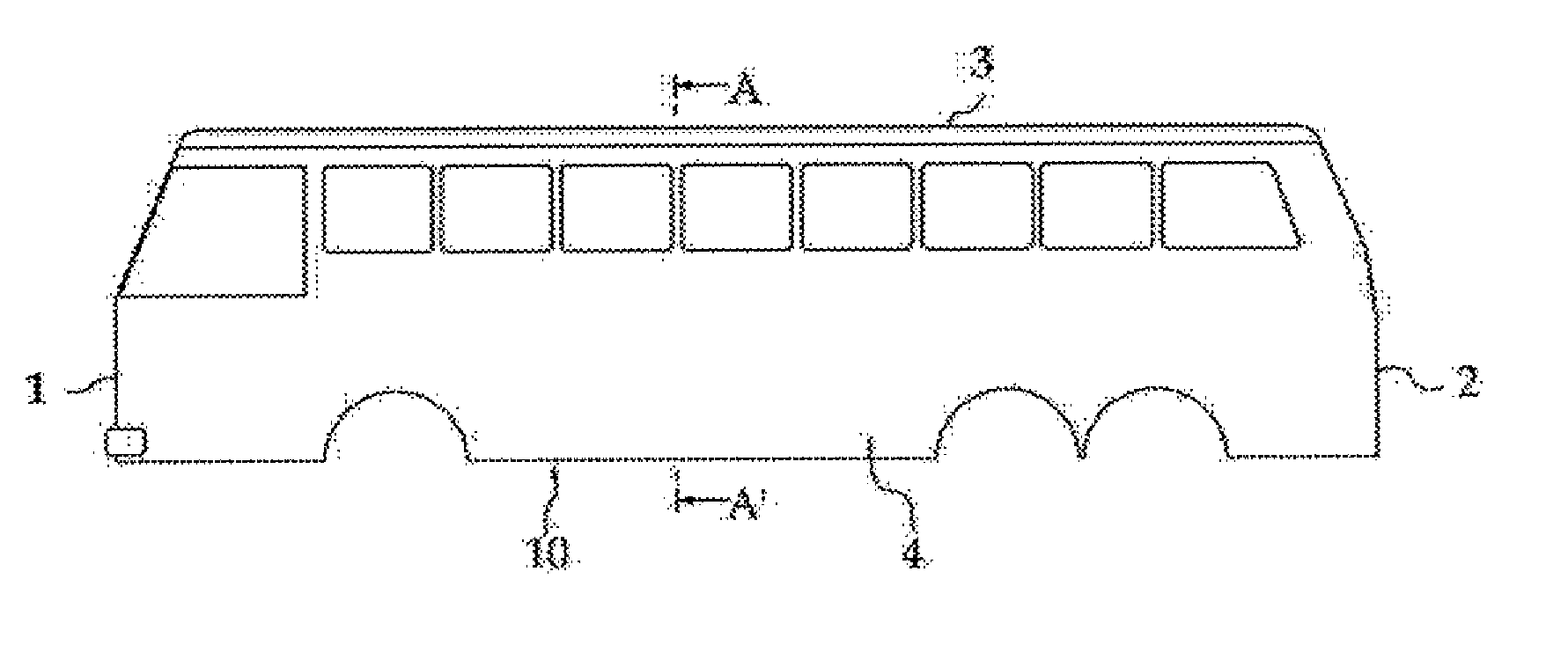 Integrated Composite-Material Vehicle Body for a Transportation Vehicle, and a Production Method Therefor