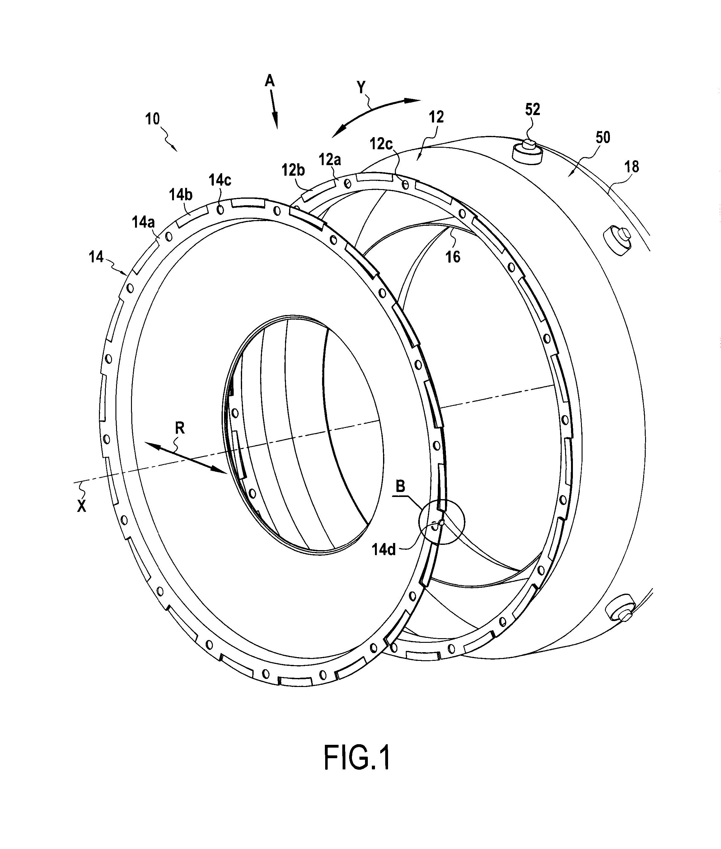 Annular combustion chamber of a turbomachine