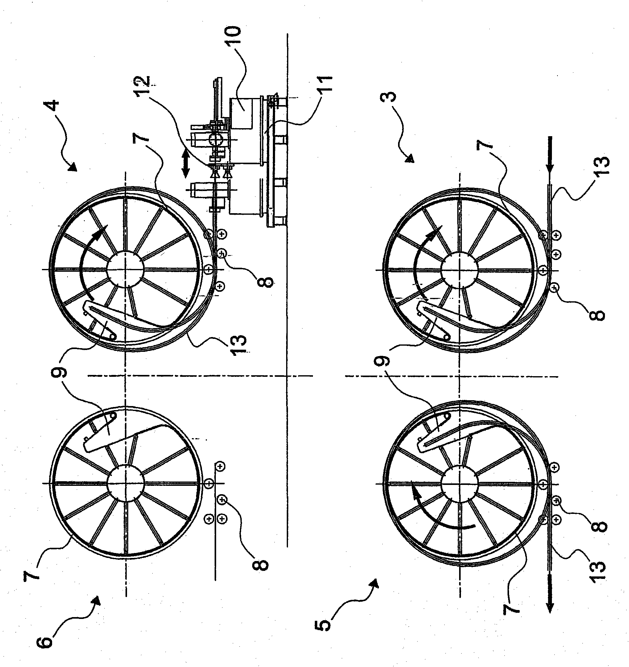 Tube coiling/decoiling machine and relative process