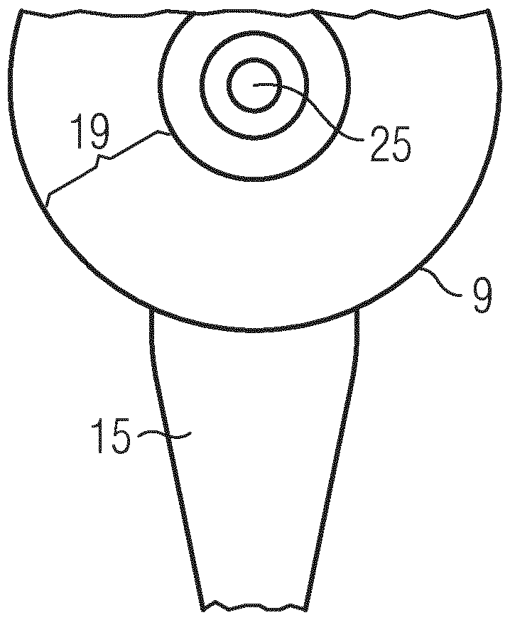 For device for the dust removal of the turntable gas