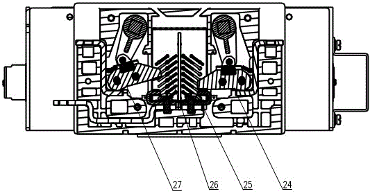 A high-speed transfer switching device