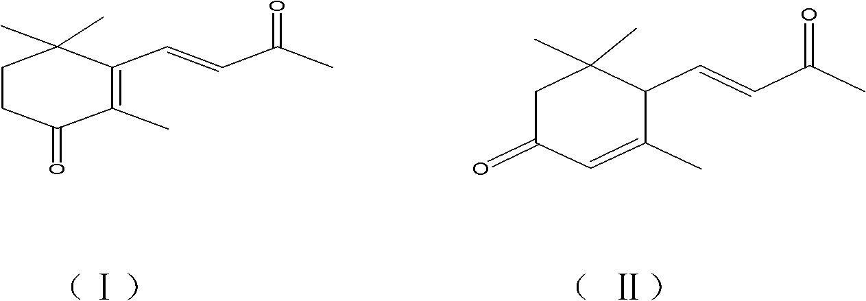 Method for synthesizing oxo-alpha-ionone or oxo-beta-ionone