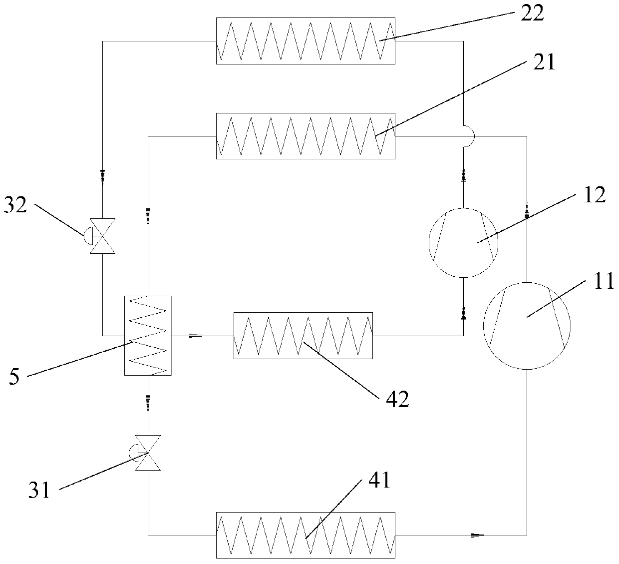 A heat pump system