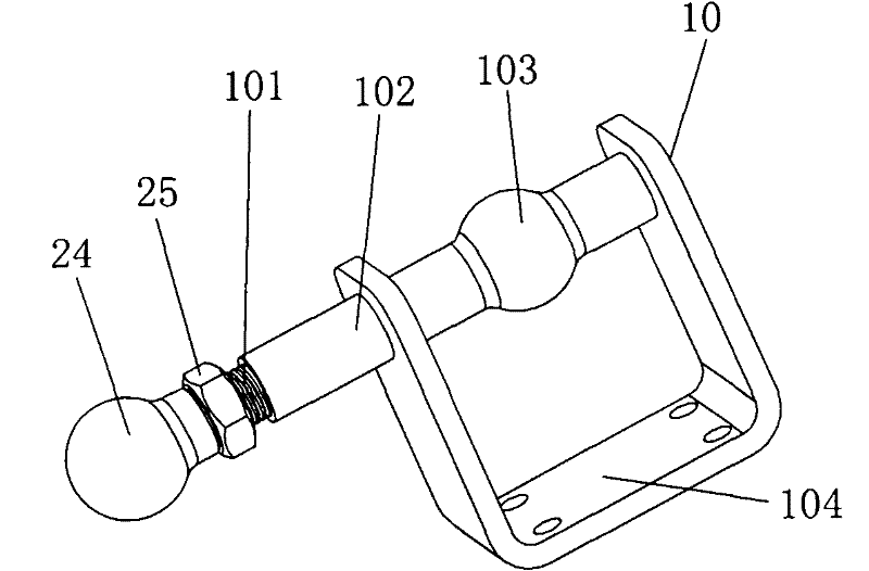 Brush-type spraying device for concrete sprayers