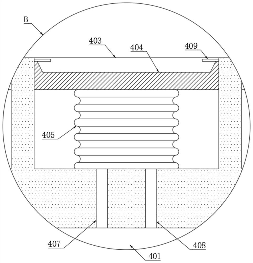 Small breeding coop with epidemic prevention function