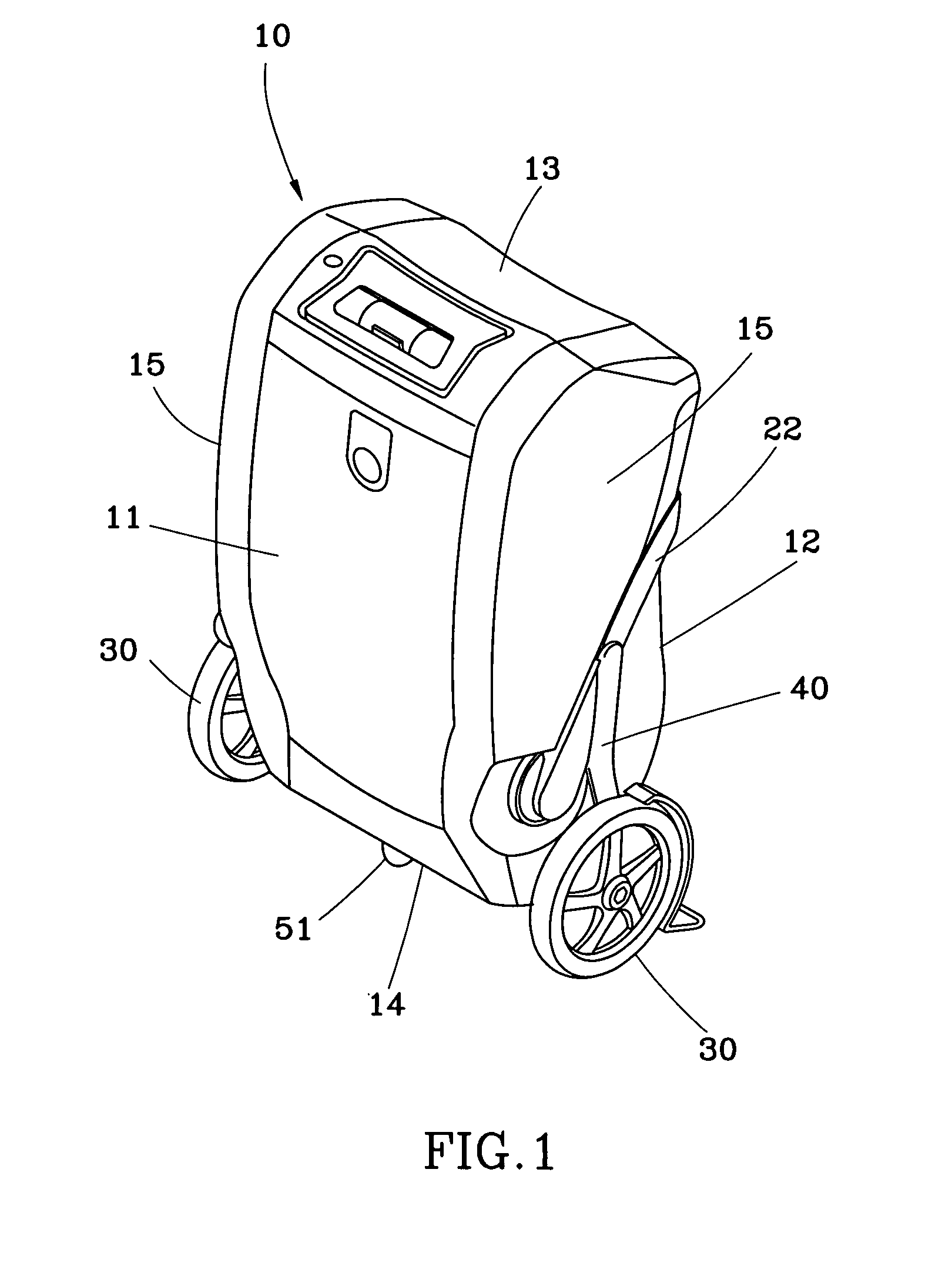 Transporting device with panel truck