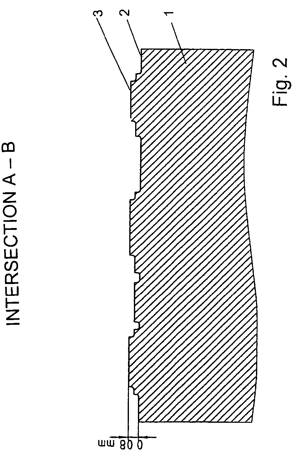 Floor covering of an elastomer material having a textured surface