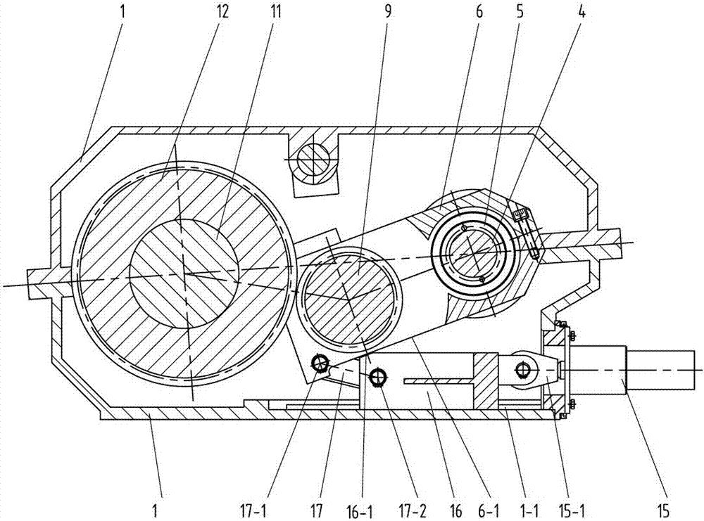 Gearbox with shift mechanism
