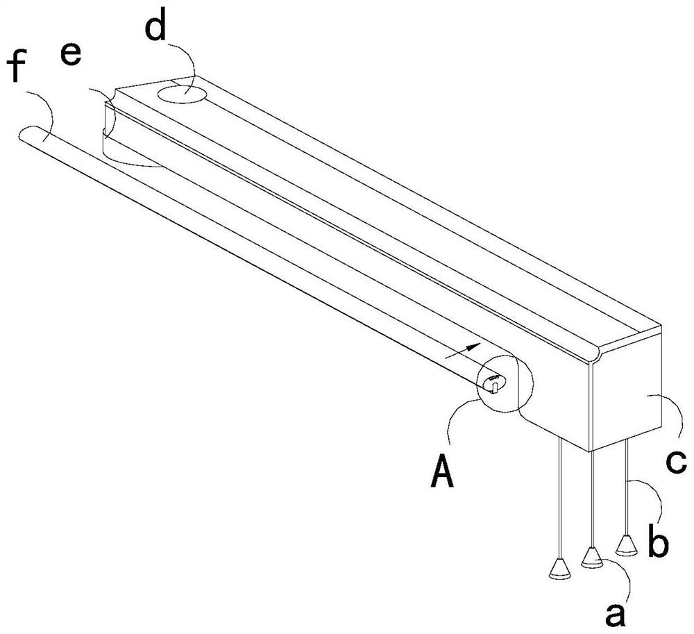 An automatic labeling machine for food production