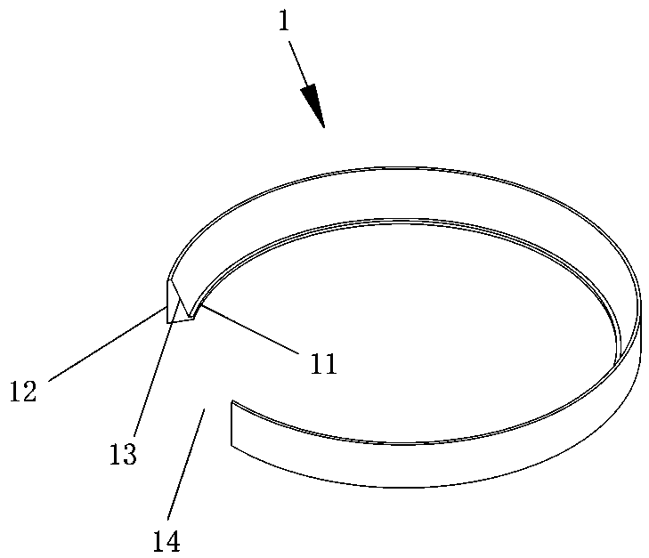 Wafer support ring, wafer support jig and wafer processing equipment