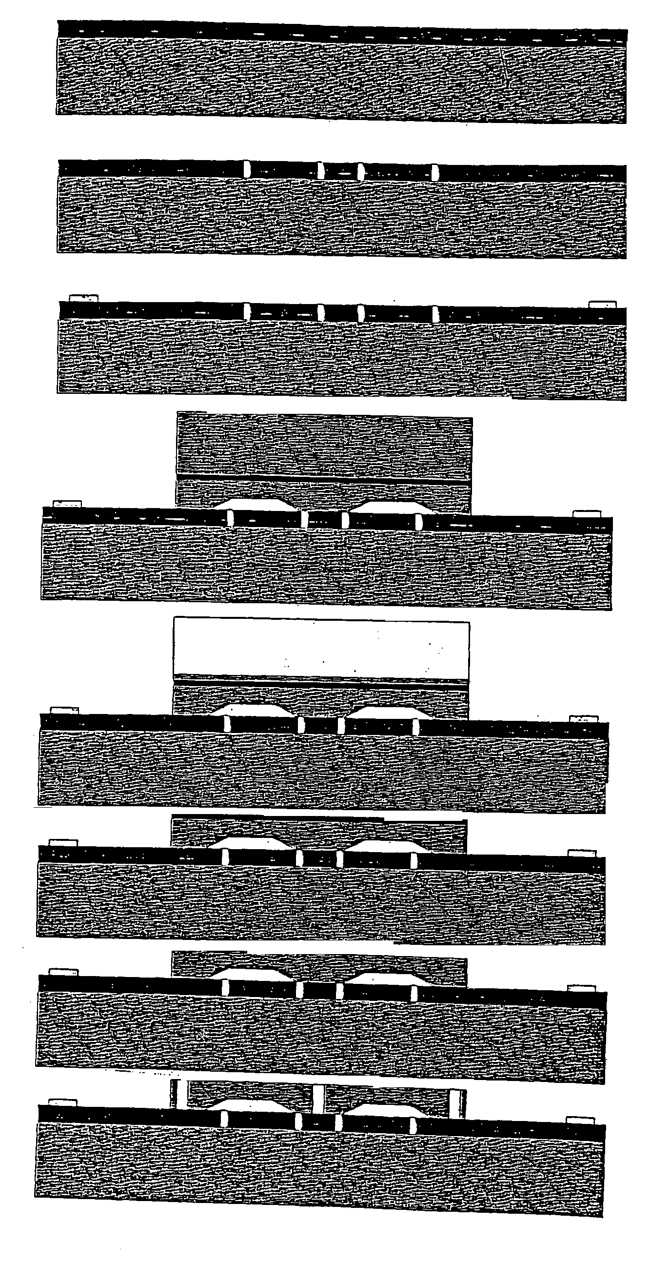 Method for microfabricating structures using silicon-on-insulator material