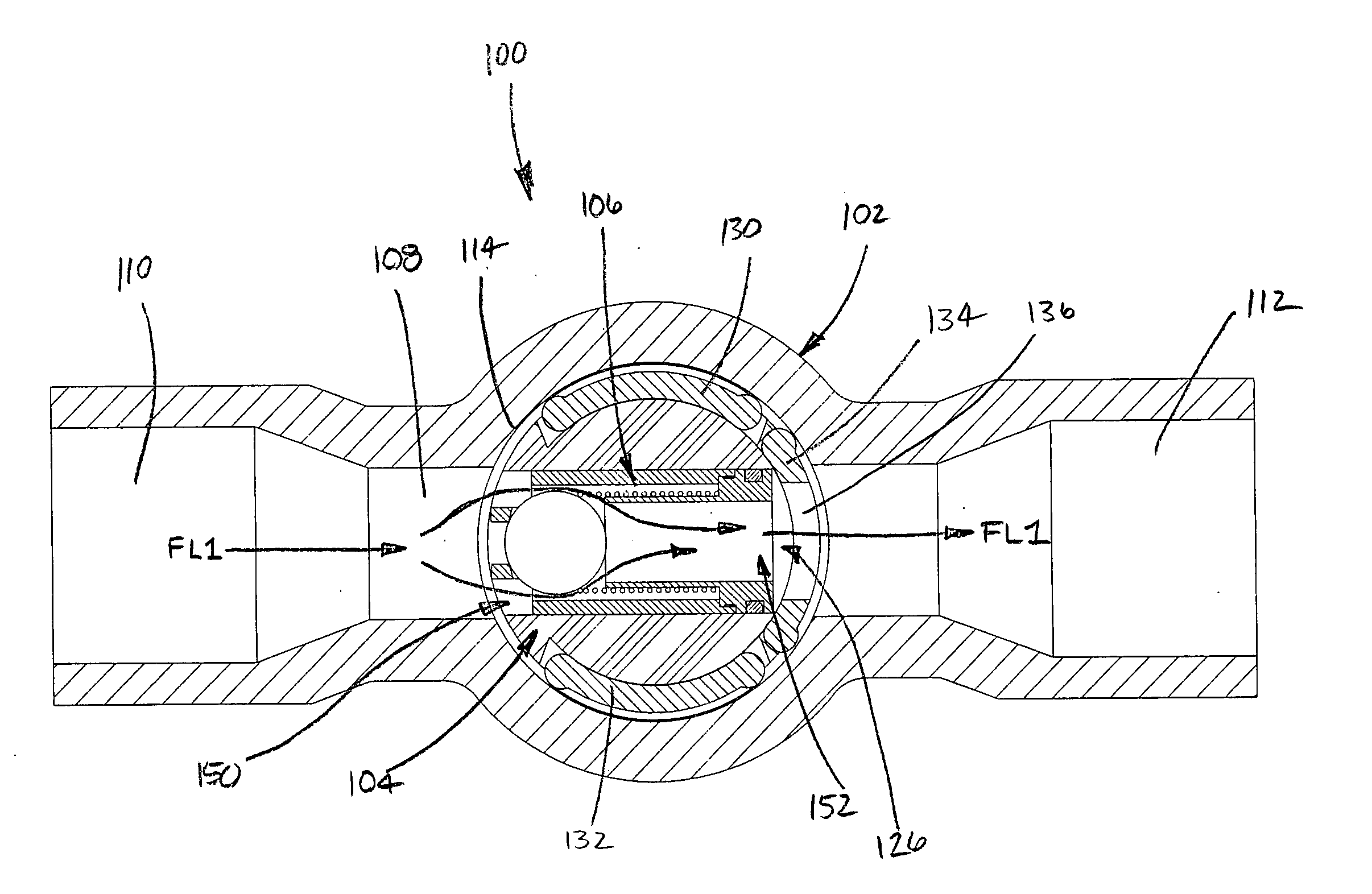 Combination shut-off and resetable excess flow valve