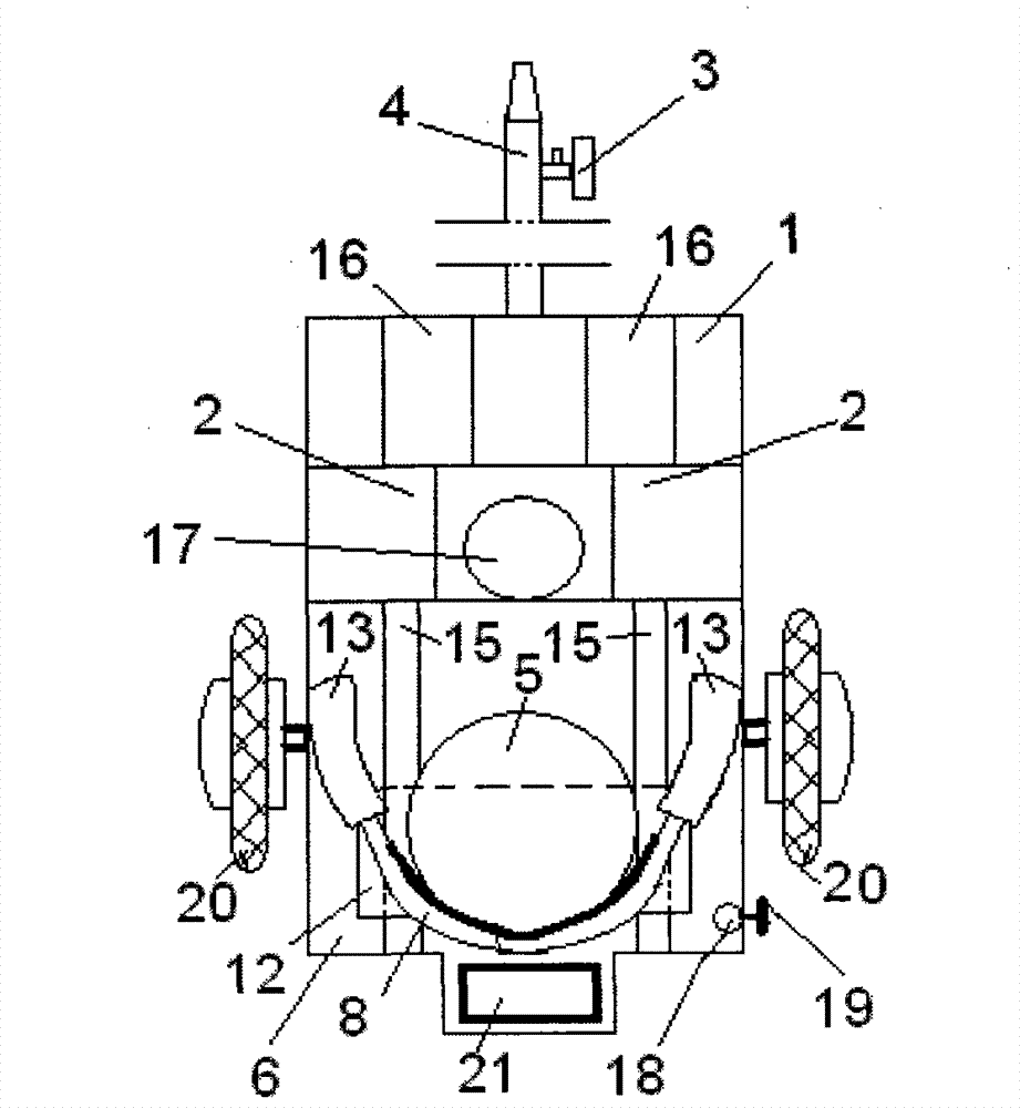 Device for electrically and conveniently delivering diabetics for examination and eliminating low limb edema