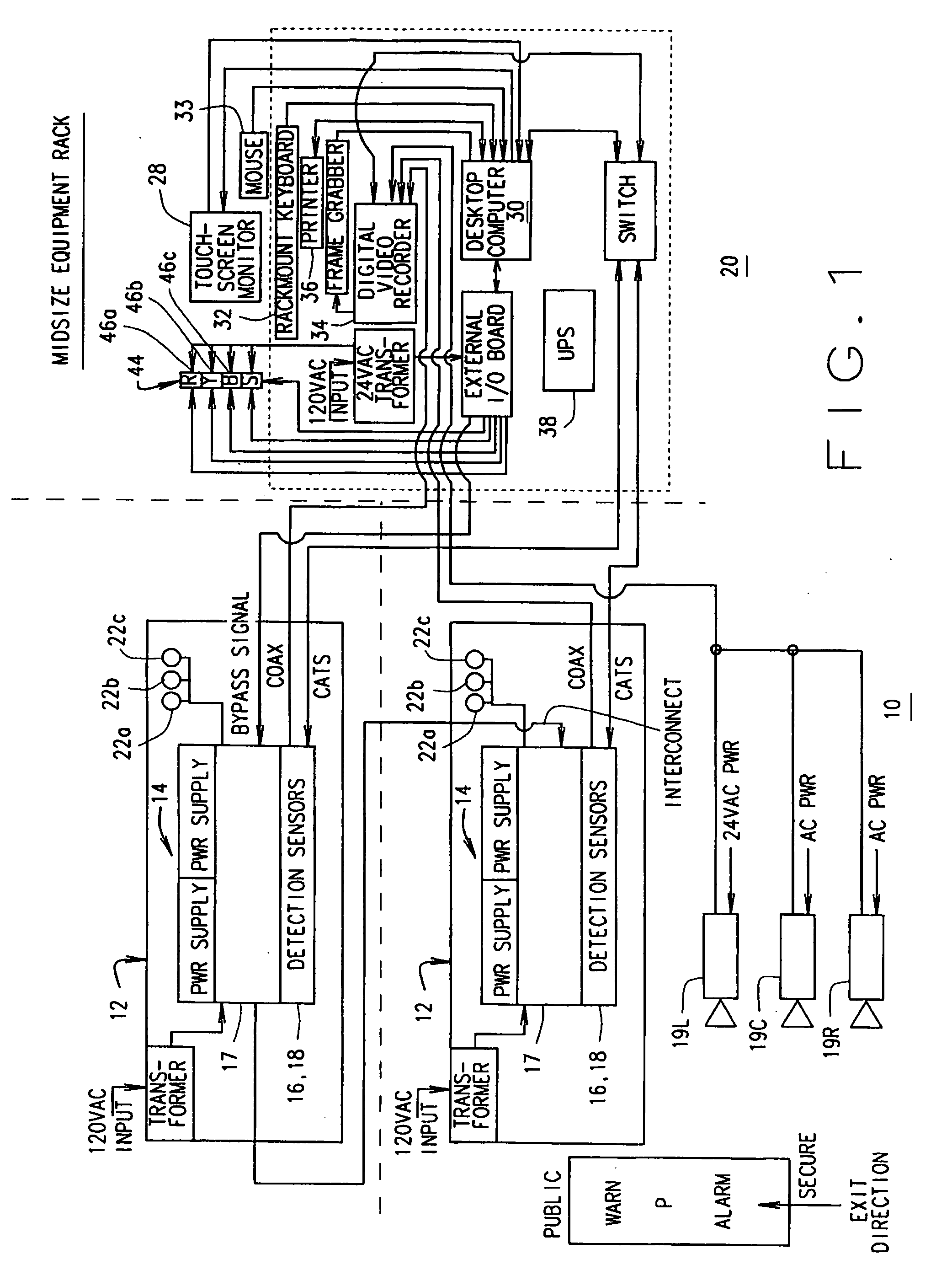 Method and system for administering remote area monitoring system