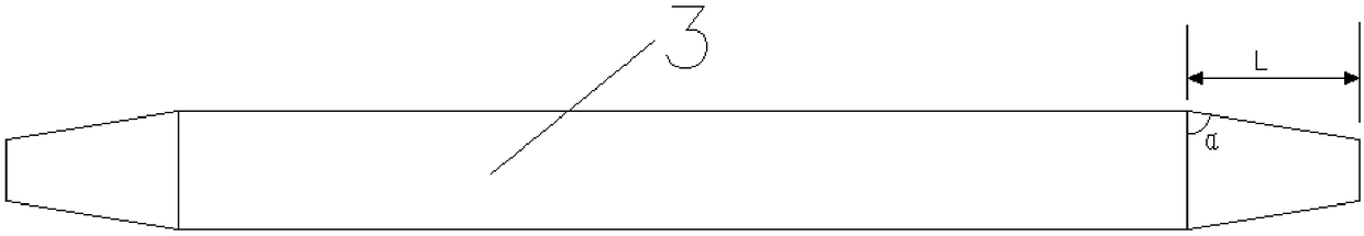 A kind of preparation method of micron titanium foil