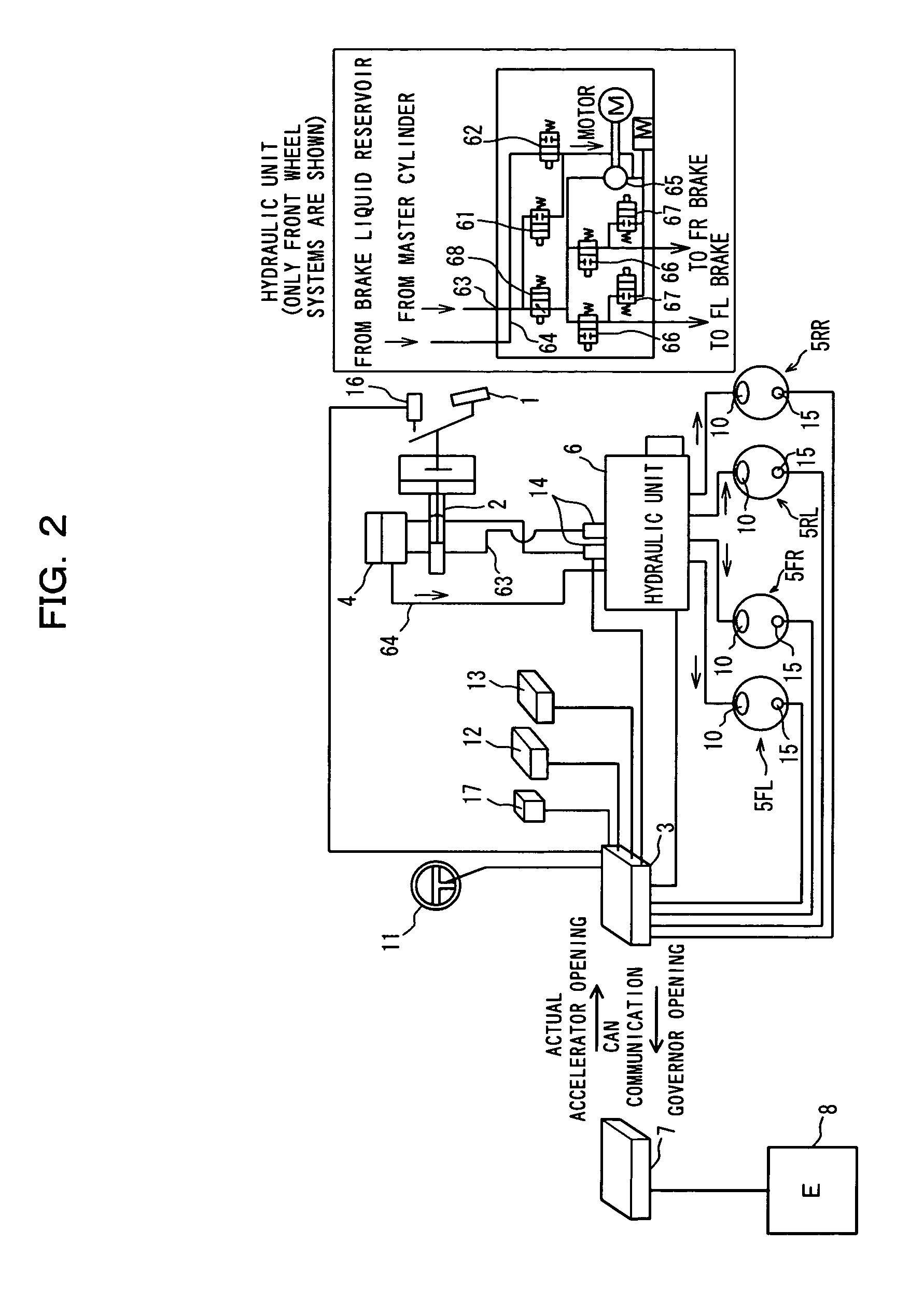 Roll-over suppressing control apparatus and method for a vehicle