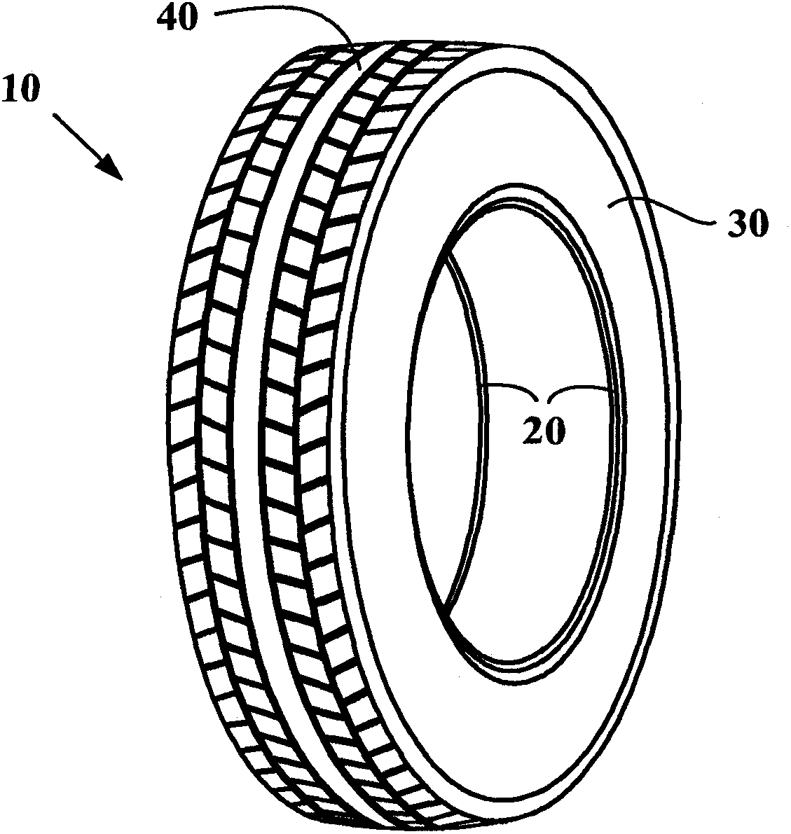 Tyre with improved beads