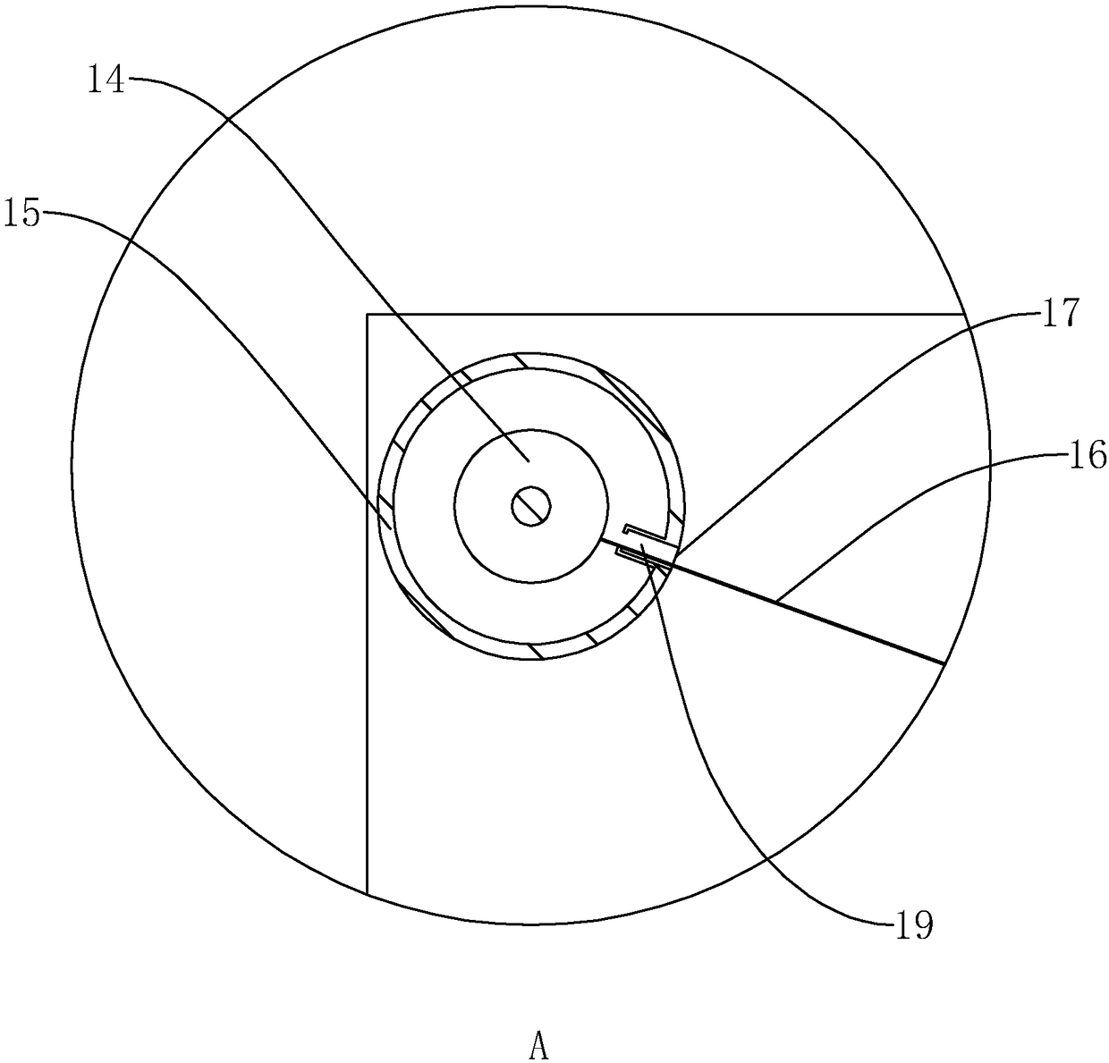 Synthetic leather winding equipment