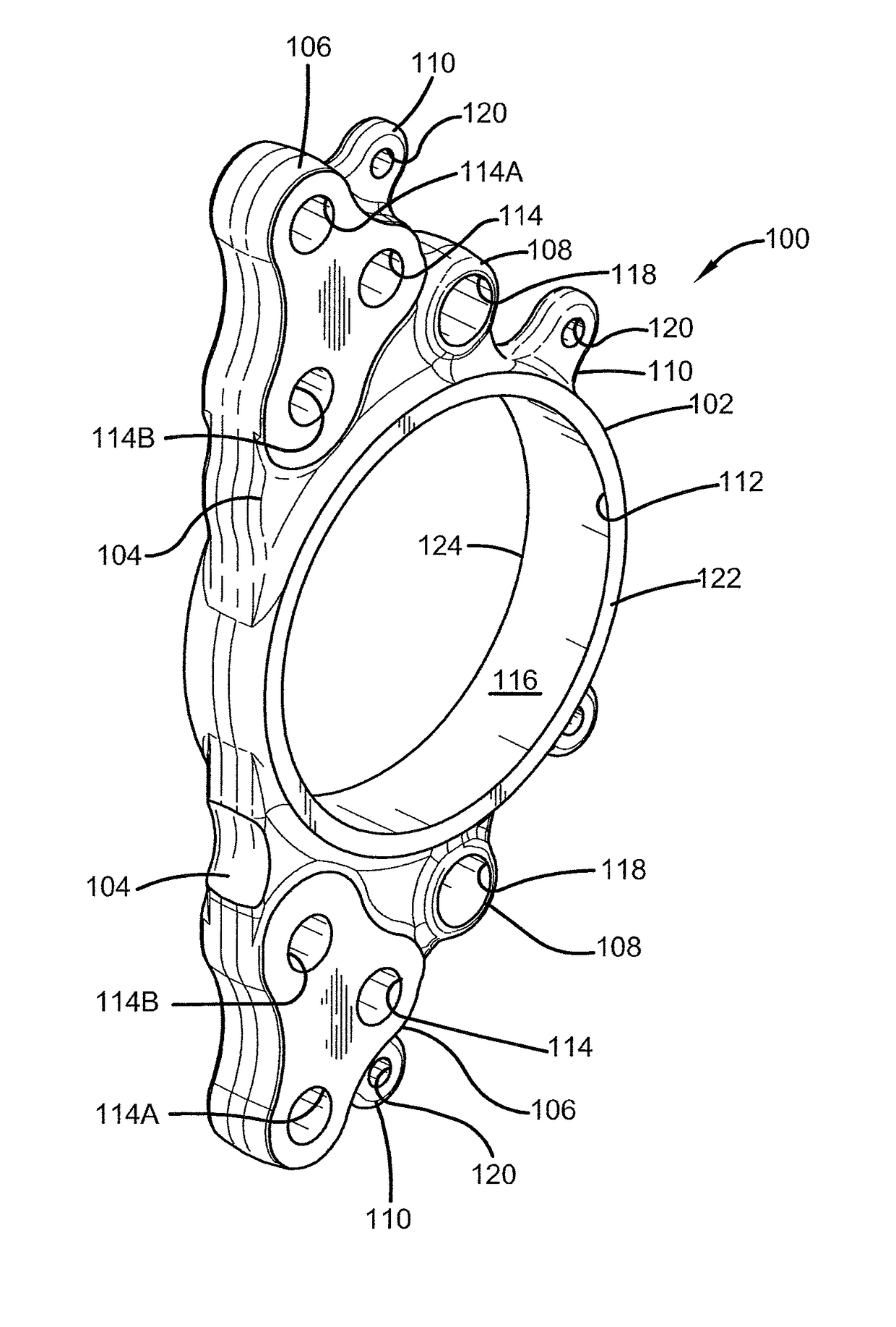 Torque plate for heavy-duty vehicles