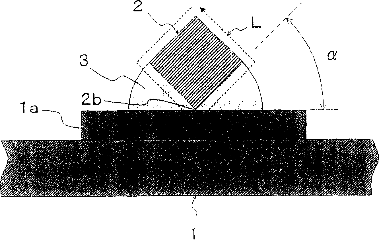 Chip-component-mounted device and semiconductor device