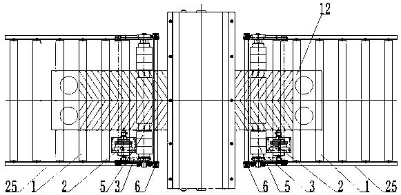 Corrugation depth measuring device for heat exchange plates