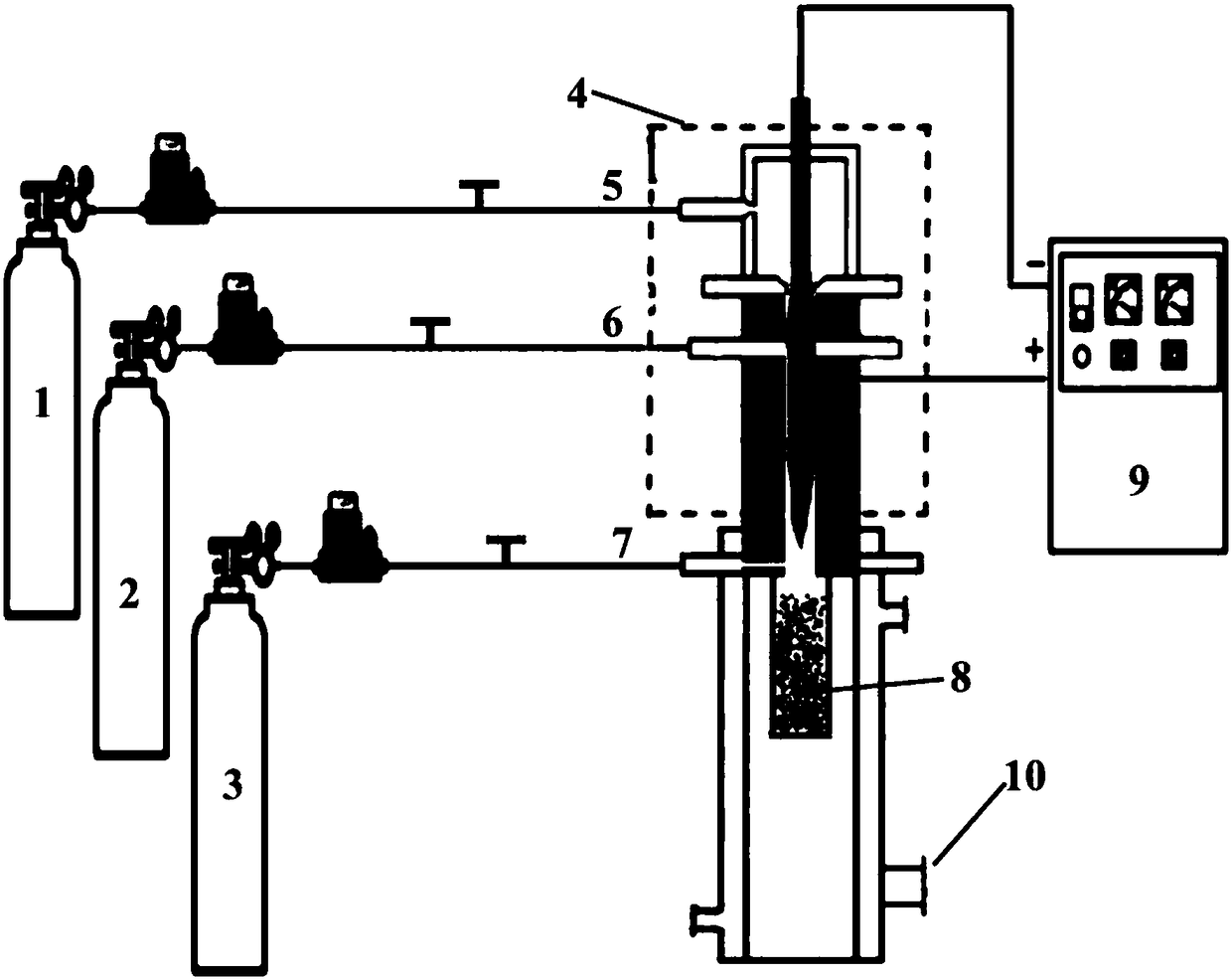 Method for transforming carbon dioxide into chemical energy source substance