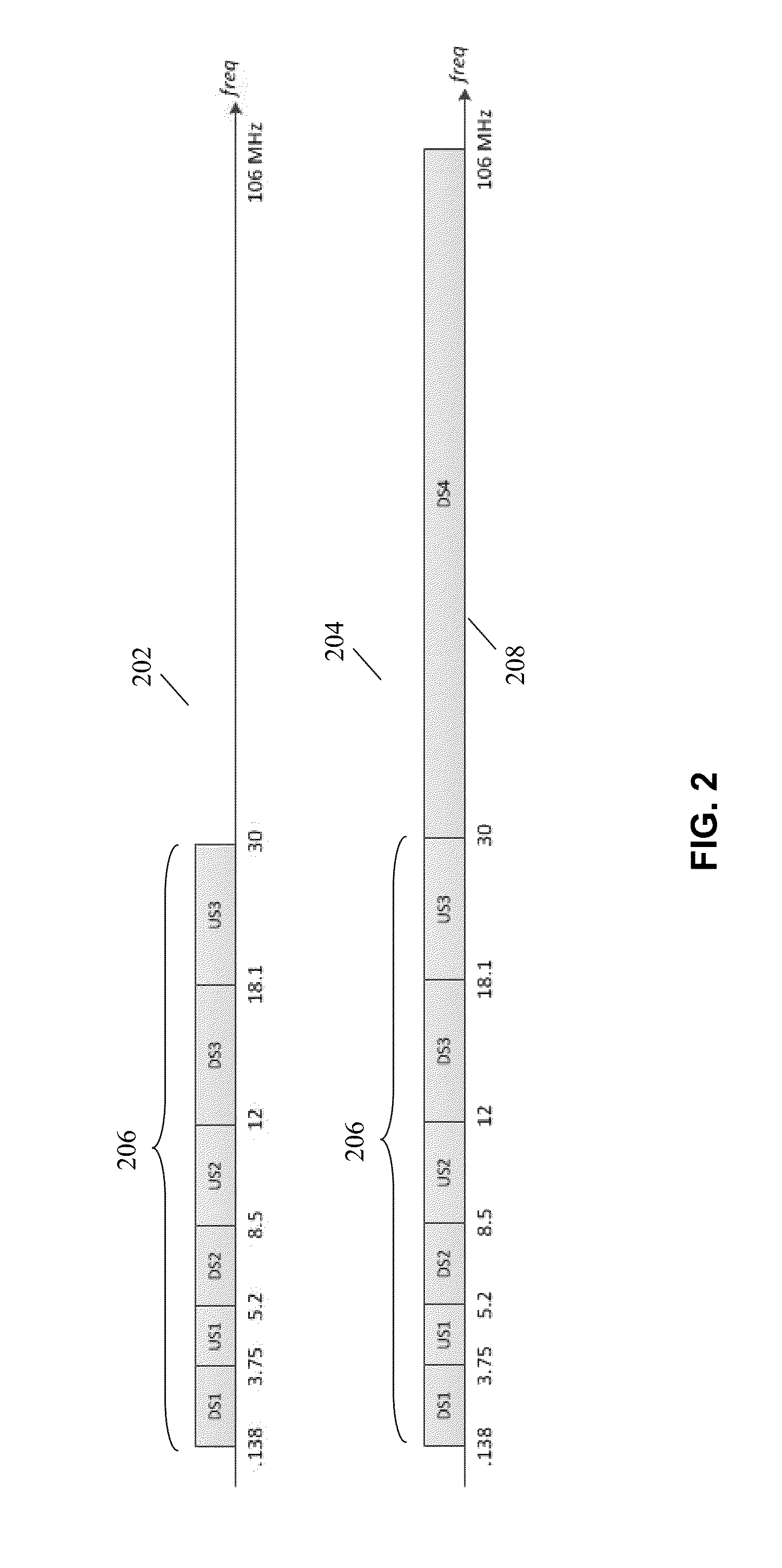 Methods and systems for maintaining spectral compatibility between co-existing legacy and wideband DSL services