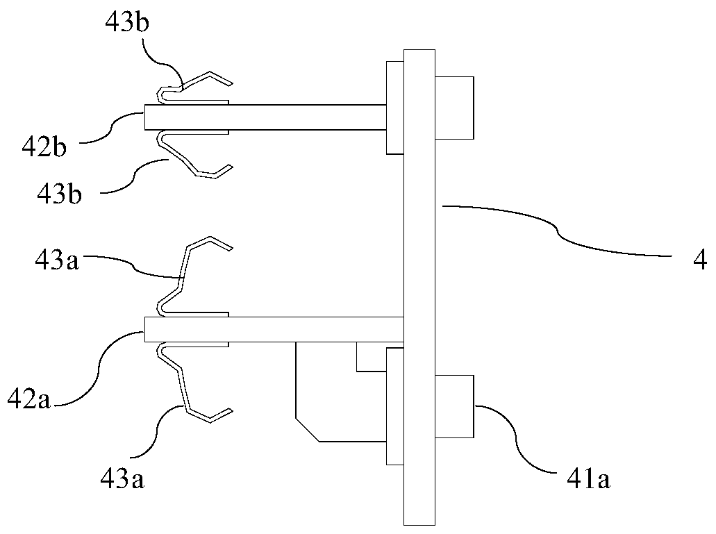 A conductive track type installation component