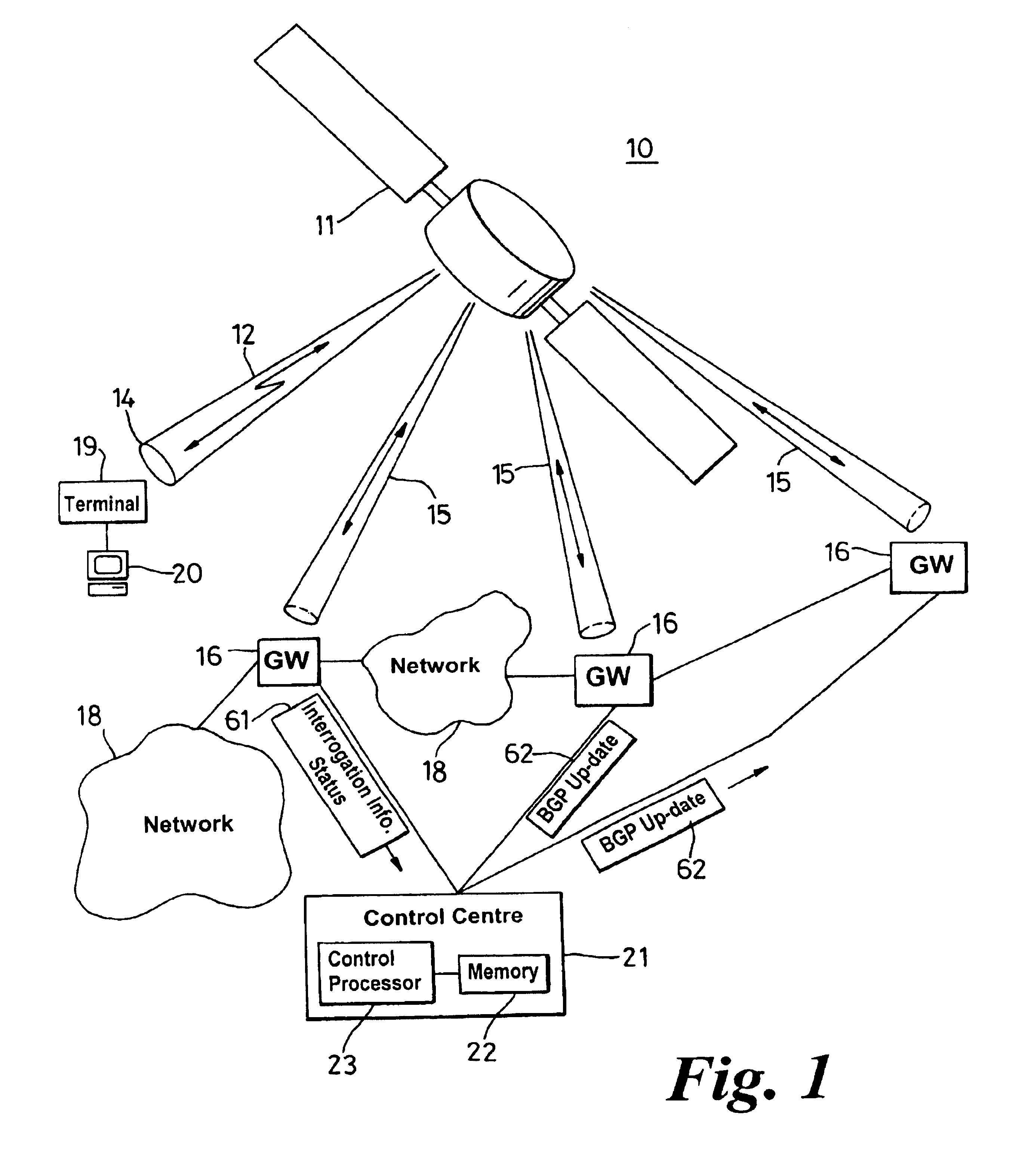 Border gateway protocol manager and method of managing the selection of communication links