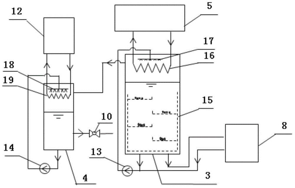 Steam-liquid-solid three-phase energy accumulator