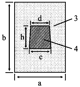 Design method of asymmetric embedded structure nano-thin film thermal rectifier